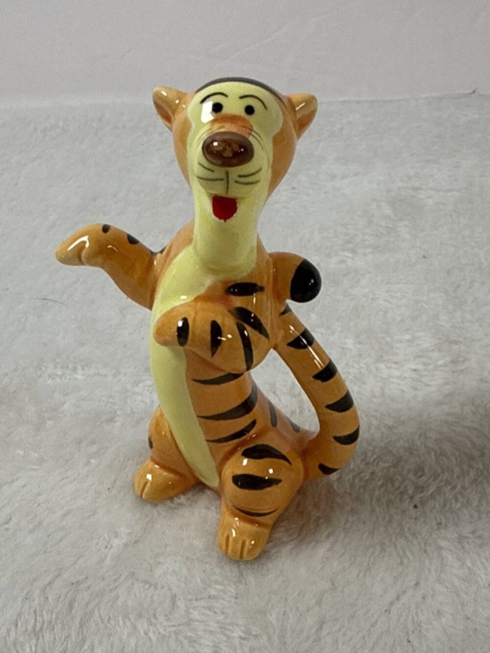 Disney Japan Tiger From Winnie The Pooh Ceramic Collectible Figure 3.5 Inch Tall
